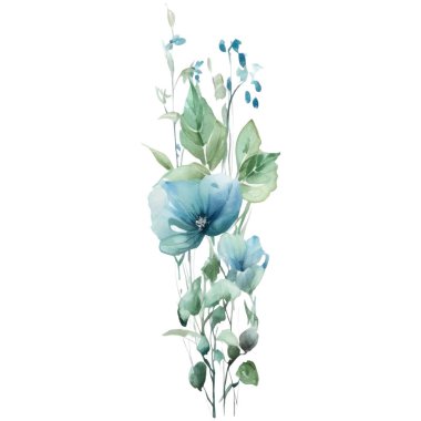 Suluboya çiçek illüstrasyonuName