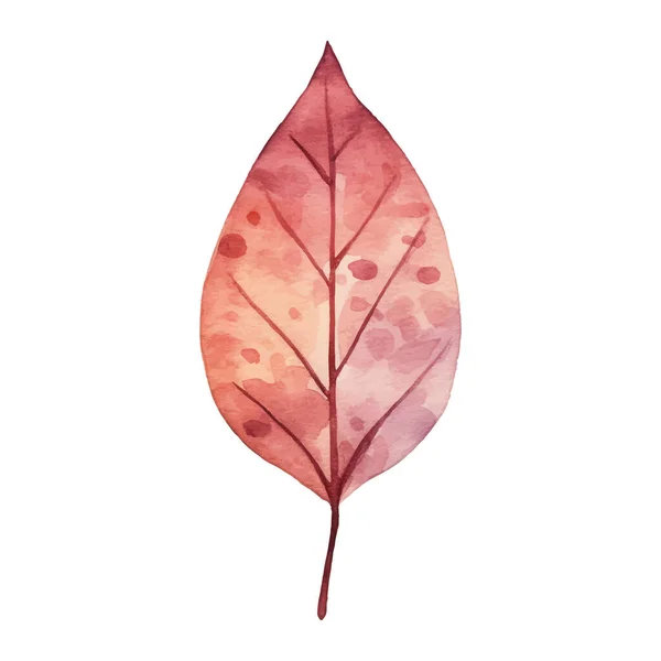Осенние Листья Акварели — стоковый вектор
