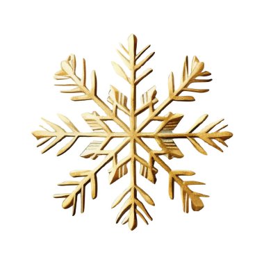 Suluboya Noel kar taneleri çizimi