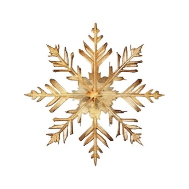 Suluboya Noel kar taneleri çizimi