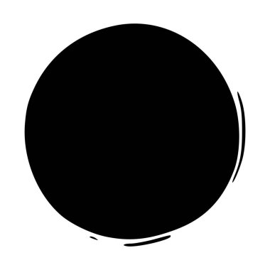 Soyut el boyası fırça darbesi