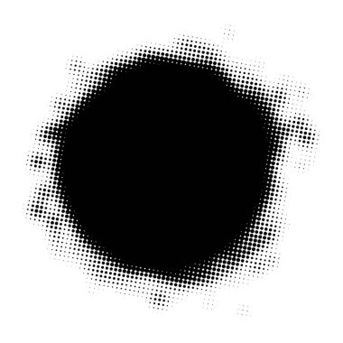 Yarım ton noktalar arkaplan tasarımı.