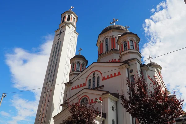 Zvorník Bosna Hercegovina Října 2022 Katedrála Narození Panny Marie Zvorníku — Stock fotografie