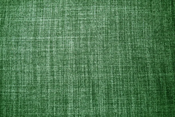 Green Background Fabric Texture Piece Woolen Cloth Neatly Laid Out — Stock Photo, Image