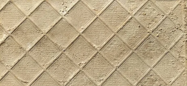 Achterzijde Van Keramische Tegels Gedetailleerde Textuur Van Tegels Latwerk Oppervlak — Stockfoto