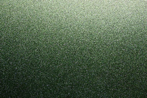 Deep Grassy Green Texture Rough Paper Cardboard Defocused Bokeh Sparkles — 스톡 사진