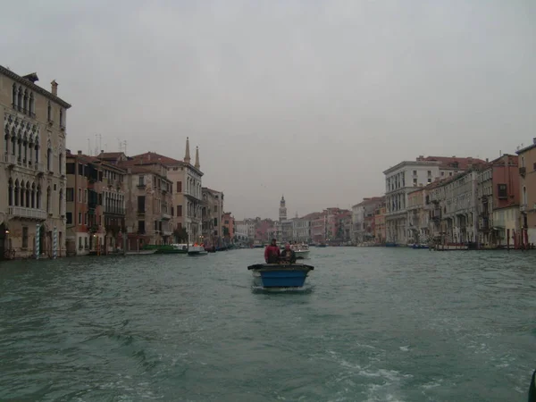 Венеція Італія Липня 2007 Венеціанські Вулиці Граціозними Фасадами Гранд Канал — стокове фото