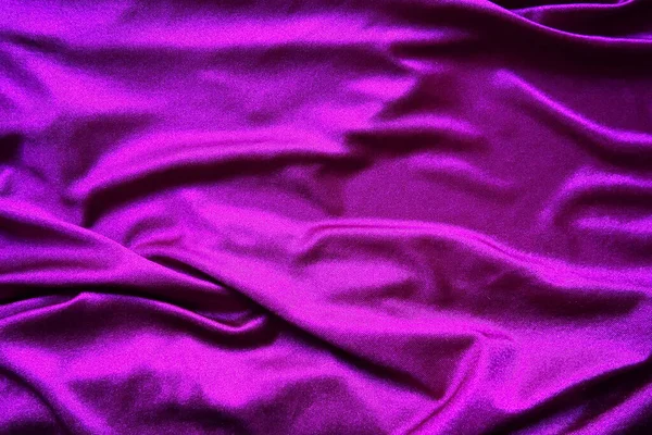 Velour Fabric Similar Silk Textiles Folds Beautiful Waves Purple Pink — Stock Photo, Image