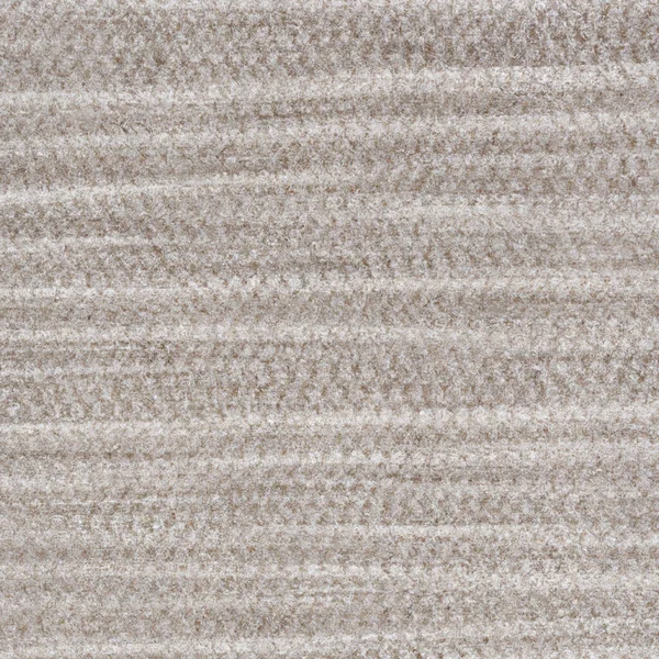 ベージュブラウン淡いパステルニット生地 シャギー織り 厚い生地 ストレッチジャージ 軽繊維産業 材料サンプル — ストック写真