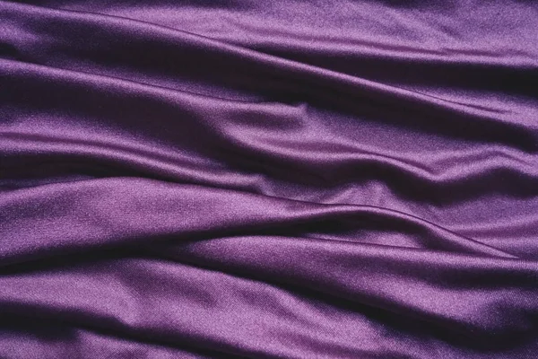 Velour Fabric Similar Silk Textiles Folds Beautiful Waves Purple Pink — Φωτογραφία Αρχείου