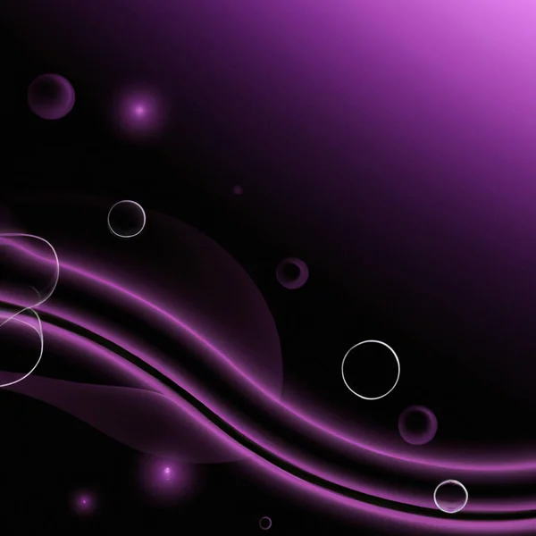 Объёмно Фиолетовые Пузыри Чёрном Фоне Чёрный Фиолетовый Градиент Пятнами Тенями — стоковое фото
