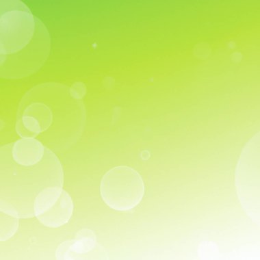 Yeşil arkaplanda beyaz baloncuklar, pürüzsüz gradyan, lekeler, gölgeler ve çizgiler. Kartvizit ya da plastik kart için parlak bir arkaplan ya da şablon. Doğa ya da makro evren. Güneş ve klorofil..