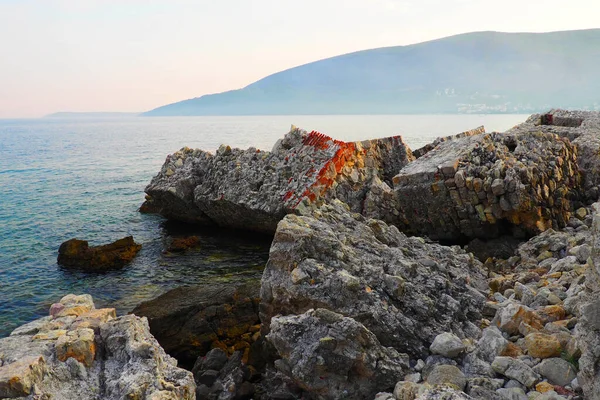 Fort Mezaluna Mesaluna Zitadelle Zitadelle Montenegro Herceg Novi Die Ruinen — Stockfoto