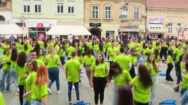 Sremska Mitrovica Serbie Mai 2023 Bal Des Diplômés Des Écoles — Video