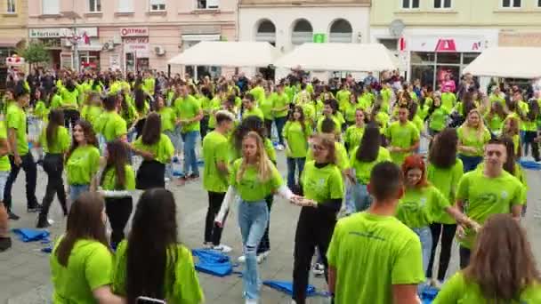 Sremska Mitrovica Serbia Mai 2023 Balul Absolvenților Școli Școli Tehnice — Videoclip de stoc