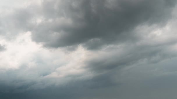 Облачность Облака Облачность Определяет Погоду Климат Препятствует Охлаждению Поверхности Земли — стоковое видео
