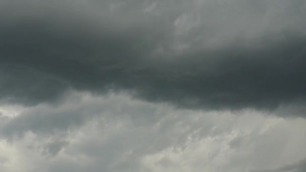 Felhős Felhők Halmaza Felhősség Meghatározza Időjárást Éghajlatot Megakadályozza Föld Felszínének — Stock videók