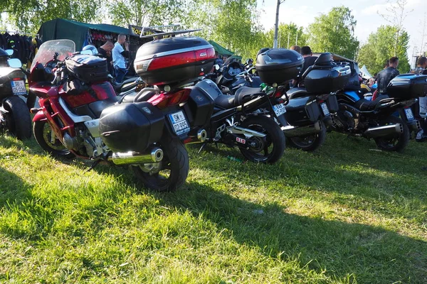 Sremska Mitrovica Serbie Rassemblement Rencontre Motocyclistes Motards Lors Festival Les — Photo
