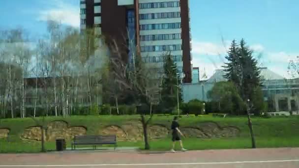Minsk Weißrussland Hauptstadt Und Größte Stadt Verwaltungszentrum Des Gebiets Minsk — Stockvideo