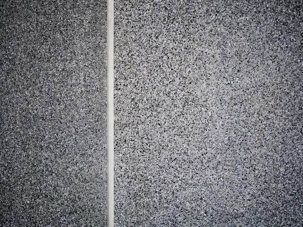 压碎的小砾石质感与墙体水泥混合 用白线 文本纹理空间和装饰设计的抽象背景装饰凹槽 — 图库照片