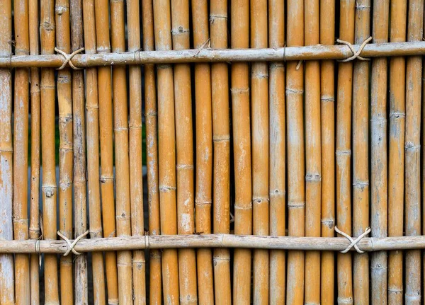 Les Murs Sont Faits Bambou Texture Fond Naturel Pour Conception — Photo