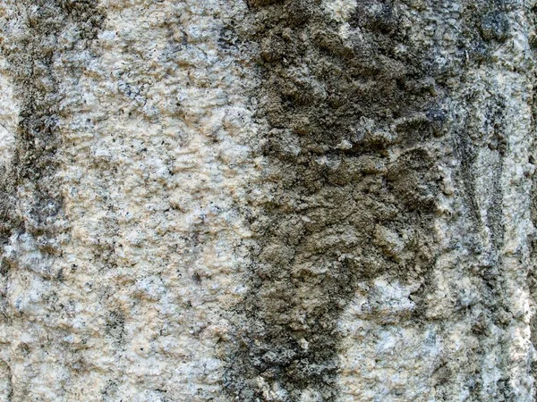 Παλιός Τσιμεντένιος Τοίχος Λεκέδες Νερού Και Ασβεστόλιθους Επιφάνεια Φόντου Για — Φωτογραφία Αρχείου