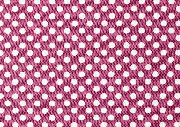 Kumaş beyaz daire deseni ve Pembe arkaplan 