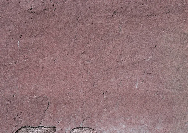 Υφή Επιφάνεια Τραχιά Από Παλιό Κόκκινο Τσιμεντένιο Τοίχο Αφηρημένη Υφή — Φωτογραφία Αρχείου