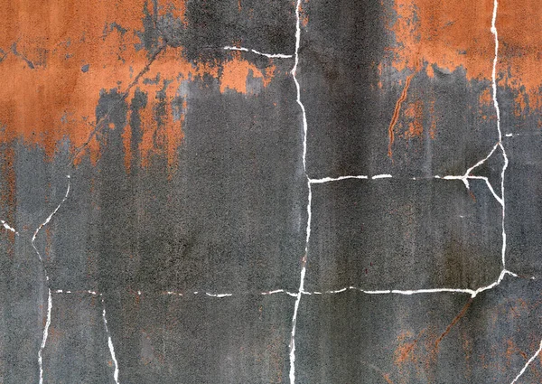 Texture Surface Rugged Old Orange Concrete Cement Wall Abstract Texture — Stock Photo, Image