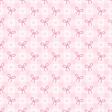 Pembe kareli arka planda pürüzsüz bir yay izi var. Çizgi filmlerdeki gibi güzel bir el çizimi. Tekstil baskısı, bebek kıyafetleri, duvar kağıdı, ambalaj, defter, yapıştırma kitabı için ideal