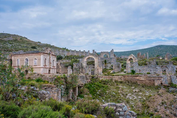 ghost town of real de catorce in the state of san luis potosi mexico