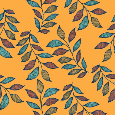 Klasik Tarzlı Egzotik Kusursuz Çiçek Deseni. Moda, Duvar Kağıdı, Ambalaj Kağıdı, Arkaplan, Kumaş, Tekstil, Giysi ve Kart Tasarımı için El Çizimi Motifi