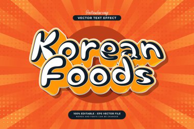 Kore Gıda Metin Biçimi Efekti