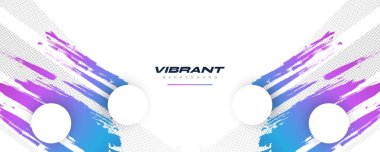 Renkli Gradyan Fırça Arkaplanı Yarı Tonlama Efekti. Fırça desenli Grunge Spor Arkaplanı