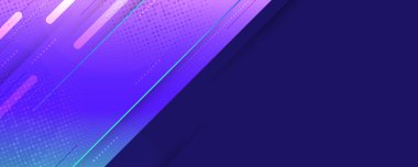 Modern Teknoloji Konsepti ile Yaratıcı ve Renkli Soyut Arka plan. Kimlik, Marka, Reklam veya Tanıtım için Kapak, Banner veya Düzen Tasarım Şablonu