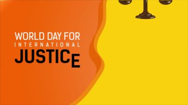 Uluslararası Adalet Günü Video Canlandırması
