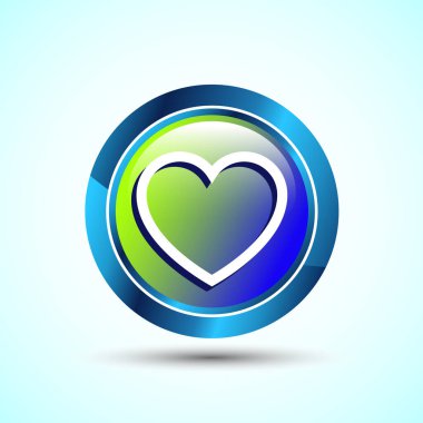 Aşk Simgesi Tasarım İllüstrasyonu, Kalp İşareti