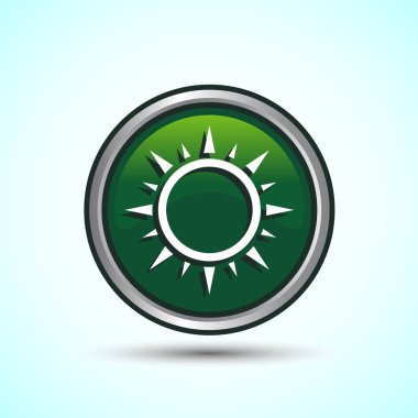 Güneş Simgesi Tasarım Çizimi, Güneş Işığı İşareti