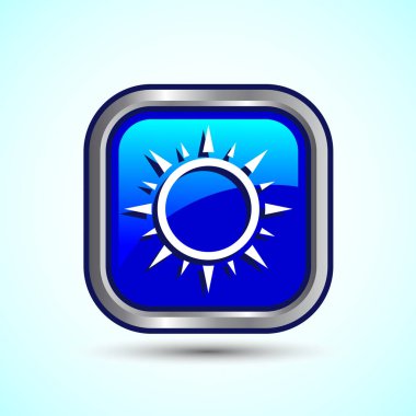 Güneş Simgesi Tasarım Çizimi, Güneş Işığı İşareti