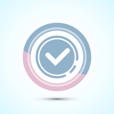 Garanti simgesi tasarımı, Garanti rozeti, Onay simgesi işareti, Pastel Renk Tasarımı Tasarımı