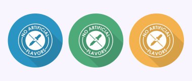 Gölge tuşu tasarımında suni aroma tasarımı, suni aromasız sembol yok