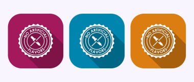 Gölge tuşu tasarımında suni aroma tasarımı, suni aromasız sembol yok