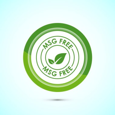 MSG özgür simge tasarımı illüstrasyonu, web ve uygulama için Msg etiket imzası. Yeşil düğme tasarımı