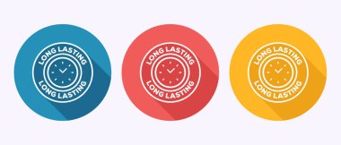 Renkli Uzun Süren Simge Seti Ürünlerin Süre ve Dayanıklılığını Sunar