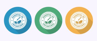 Doğal Hakları Olan Çeşitli Renklerde Gerekli Yağ Rozetleri