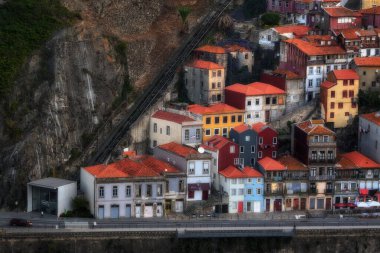 Portekiz 'de Riberia Porto Nehri Duoro