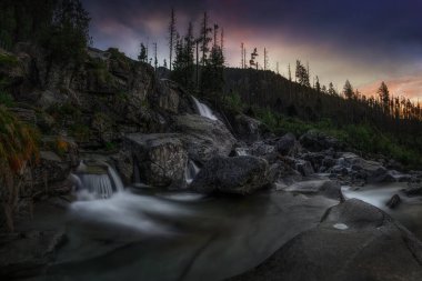 Güzel Slovak bozulmamış doğası, tatil ve rahatlama için harika bir yer.