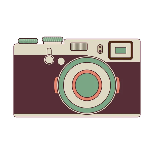 Colorful Vintage Hipster Icon Retro Style Fashion Accessory — Stock Vector