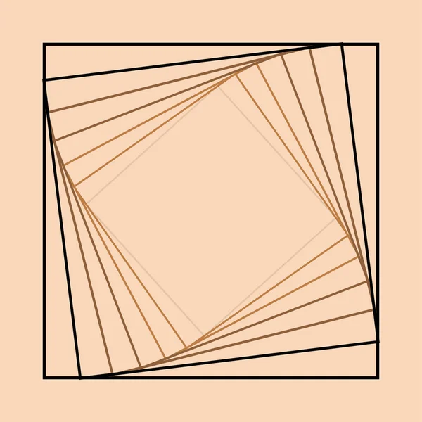 Clipart Géométrie Sacrée Illustration Structure Géométrique Procreate Art Contemporain Ligne — Image vectorielle