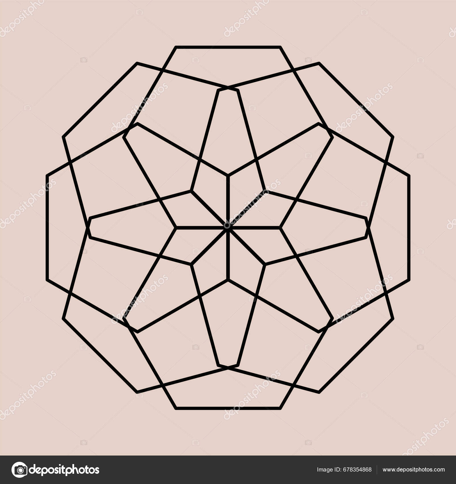Sacred Geometry Clipart Procreate Geometric Structure Illustration  Contemporary Line Art Stock Vector by ©OliaFedorovsky 678354868, image size:1600x1700